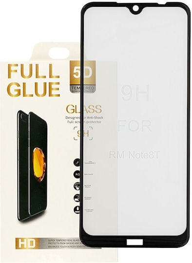 5D Adeziv complet Full Face Tempered Glass (Redmi Note 8T)