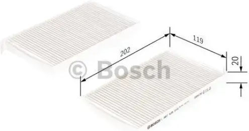 Filtru De Aer Pentru Habitaclu Hyundai H1 08 Cu21005-2