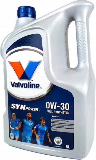 Valvoline Synpower XL-III Синтетичен Масло за Автомобили 0W-30 5лт