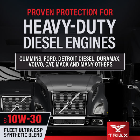 Triax Fleet Ultra ESP Car Oil 10W-30 18.92lt TRX1145