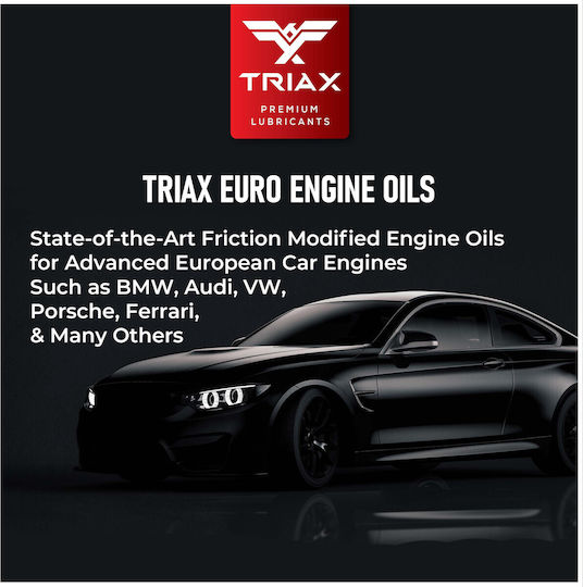 Triax Euro VX Synthetic Car Oil 5W-30 0.946lt TRX6252