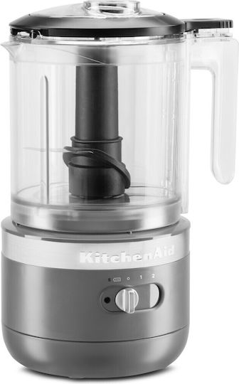 Kitchenaid Πολυκόπτης Multi 24W με Δοχείο 1.19lt Γκρι