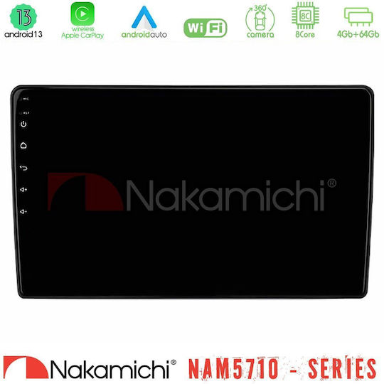 Nakamichi Ηχοσύστημα Αυτοκινήτου για Suzuki Grand Vitara 2003-2005 (Bluetooth/USB/WiFi/GPS/Apple-Carplay/Android-Auto) με Οθόνη Αφής 9"
