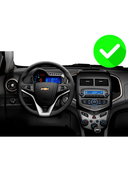 Carmedia Car Audio System for Chevrolet Aveo 2014-2017 Bluetooth USB WiFi GPS Apple CarPlay Android Auto with 9" Touch Screen
