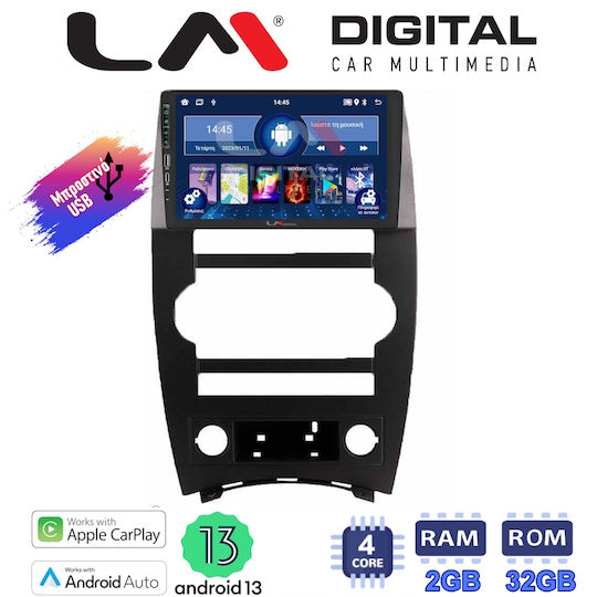 LM Digital Car Audio System for Jeep Commander 2007 to 2009 Bluetooth USB Wi-Fi GPS Apple CarPlay Android Auto