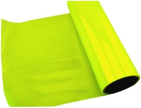 Car Sticker Phosphorescent Headlight Film Car Headlights 30cm X 10m Yellow 1 Piece