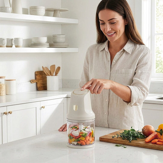 Berlinger Haus Mini Chopper Multi 300W mit 1l Behälter Grau