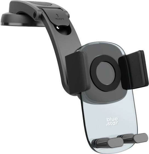 Blue Star Car Mobile Mount with Adjustable Hooks Black