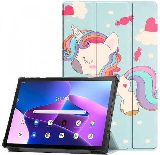Techsuit FoldPro Flip Cover Rotating Unicorn (Lenovo Idea Tab 11.0 / Tab K11.0 Gen 2 Tb-336)