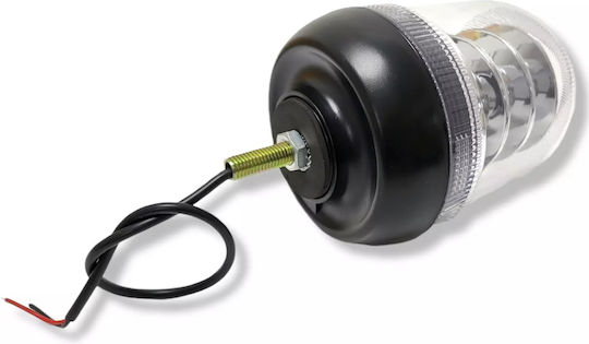 Car Beacon LED 12V 18.5cm with Orange Lighting