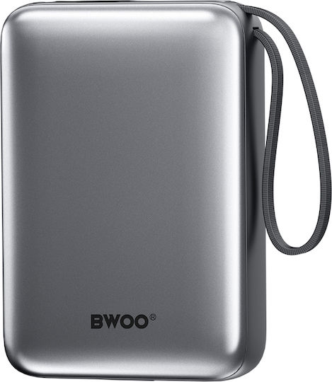 BWOO P73 Power Bank 10000mAh 22.5W with USB-C Port Black