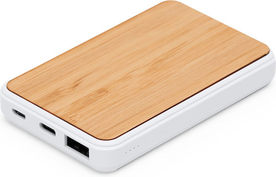 ROSSUM Power Bank 5000mAh mit USB-A Ausgangsanschlüsse Beiges