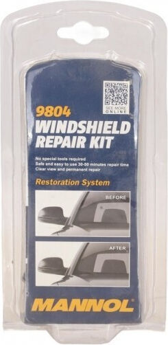 Mannol Windshield Repair Car Repair Kit for Windscreen 9804