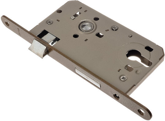 Recessed Lock with Cylinder Left