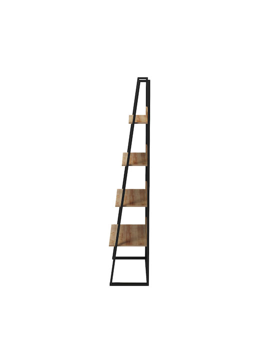 Βιβλιοθήκη Καφέ 75x36x185εκ.
