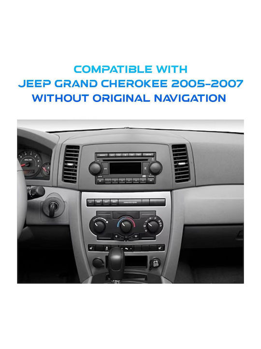 Digital IQ Car Audio System for Jeep Grand Cherokee 2005-2007 Bluetooth USB WiFi GPS Apple CarPlay Android Auto with 10" Touch Screen