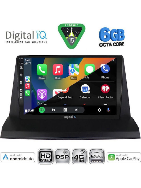 Digital IQ Car Audio System for Lexus NX 2014-2022 (Bluetooth/USB/WiFi/GPS/Apple CarPlay/Android Auto) with 9" Touch Screen