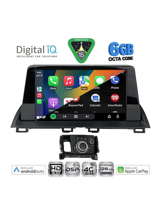 Digital IQ Car Audio System for Mazda CX-4 Bluetooth USB WiFi GPS Apple CarPlay Android Auto with 9" Touch Screen