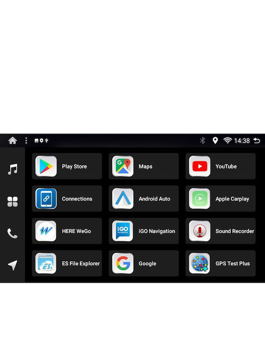 Digital IQ Car Audio System for Nissan Note 2012-2020 (Bluetooth/USB/WiFi/GPS/Apple CarPlay/Android Auto) with 10" Touch Screen