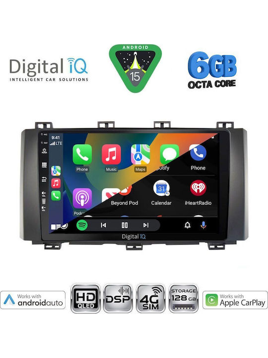 Digital IQ Car Audio System for Seat Ateca 2017-2022 (Bluetooth/USB/WiFi/GPS/Apple CarPlay/Android Auto) with 9" Touch Screen
