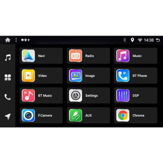 Digital IQ Ηχοσύστημα Αυτοκινήτου για Seat Ibiza 2012-2015 (Bluetooth/USB/WiFi/GPS/Apple-Carplay/Android-Auto) με Οθόνη Αφής 9"