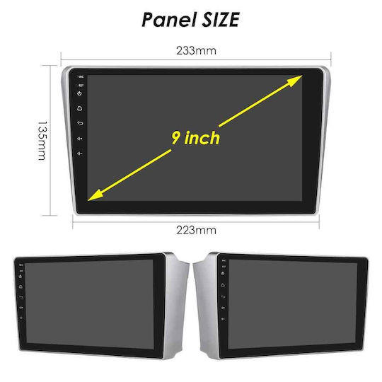 Digital IQ Car Audio System for Toyota Avensis 2003-2009 Bluetooth USB WiFi GPS Apple CarPlay Android Auto with 9" Touch Screen