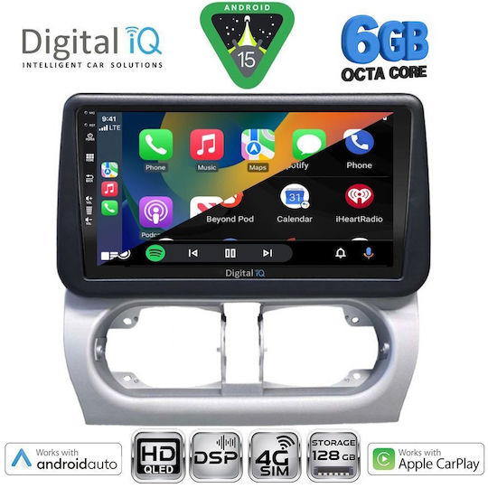 Digital IQ Car Audio System for Opel Corsa / Tigra 2000-2006 Bluetooth USB WiFi GPS Apple CarPlay Android Auto with 9" Touch Screen