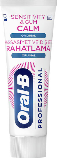 Oral-B Professional Sensitivity & Gum Calm Original Pastă de dinți pentru Dinți sensibili și Gingivită 75ml