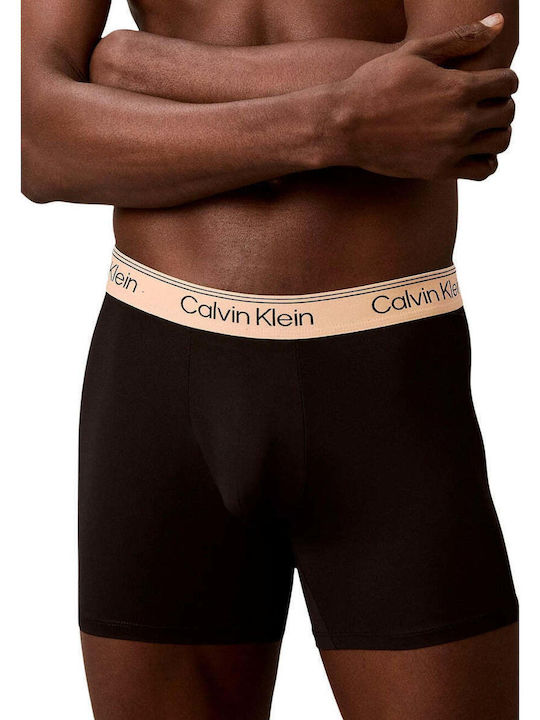 Herren Boxershorts Schwarz 3er Pack