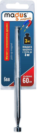 Телескопична магнитна дръжка 60 см до 3 кг