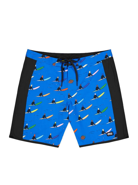 Men's Swimwear Bermuda Black with Patterns