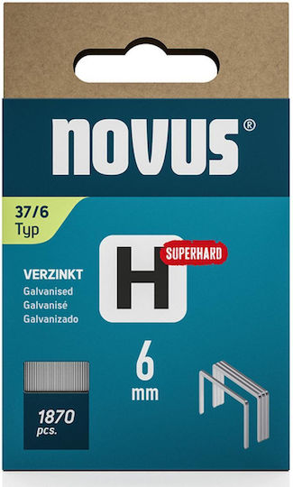 Staples H37 10.6x6mm 1870pcs Novus