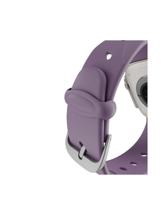 Decoded Silicone Ares Splice Strap 44 46 49mm Purple Haze