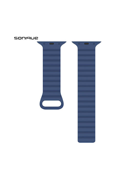 Sonique Wavy Curea Wearables Albastru Marin Apple Watch (42/44/45/49MM) - Apple Sonique Wavy Curea Wearables Albastru Marin Apple Watch (42/44/45/49MM) - Apple