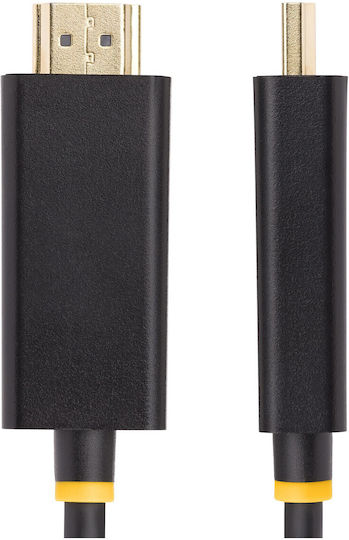 StarTech Cable HDMI male - HDMI male 2m Μαύρο