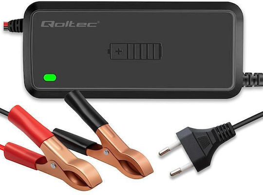 Qoltec Зарядно за автомобилна батерия 12V 5A