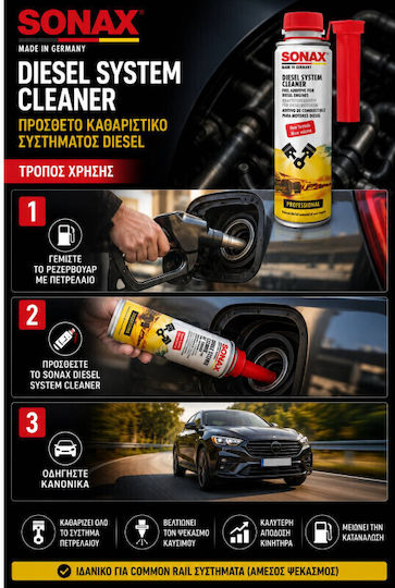 Sonax Diesel System Cleaner Additive 300ml
