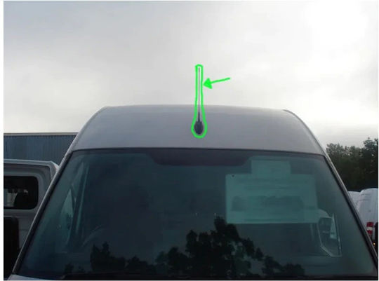 Car Antenna Roof Threaded for Mercedes Sprinter W906 / VW Crafter 2006+ for Radio