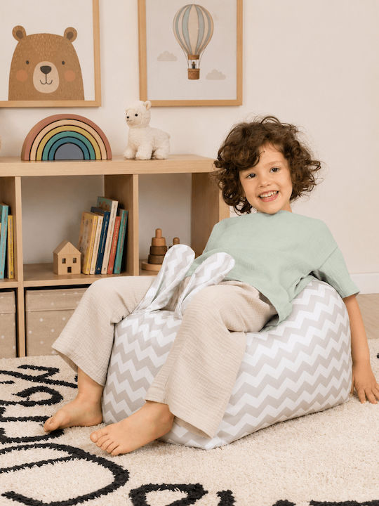 Beanbag verde 50x30x26εκ.