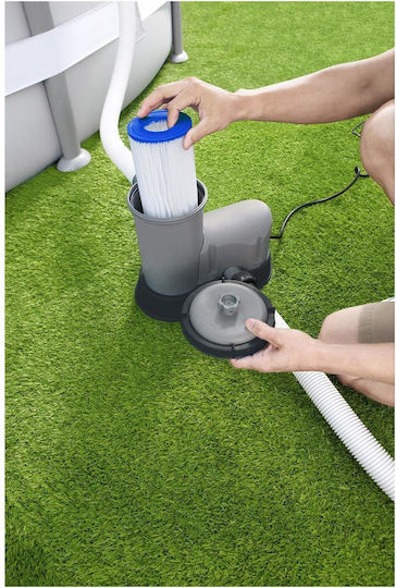 Bestway Pompa de Apă Pentru Piscină cu Filtru Trei Faze