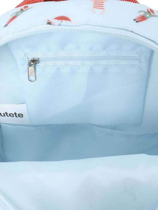 Tutete Schulranzen Rucksack Kindergarten Hellblaue mit Flaschenhalter