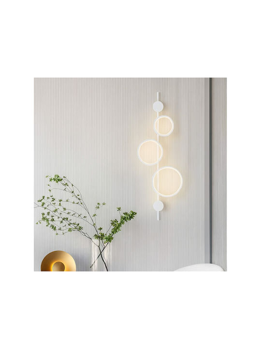 Jiju Lampă De Perete LED Alb 100x36cm Jiju Lampă De Perete LED Alb 100x36cm