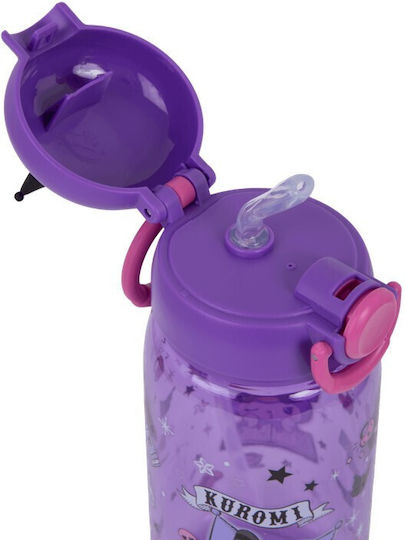 Colorino Kinder Trinkflasche Kuromi 600ml