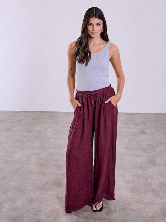 Celestino Sleeveless Monochrome Slim Fit Top Grey