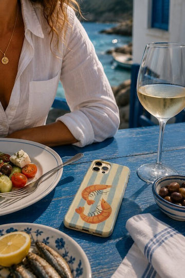 Salt & Stripe Collection Tide OnePlus N100 Flexible TPU Transparent Silicone Case