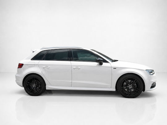 Motordrome Door Sill Car Sideways Spoilers for Audi A3 8V Sportback 5D 2012-2020 Compatible with Audi A3