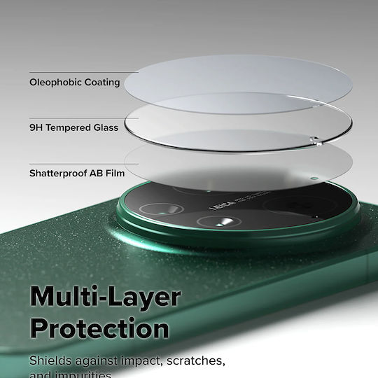 Ringke Protector Glass 2 Pack Προστασία Κάμερας Tempered Glass Διάφανο για το Xiaomi 17 Ultra