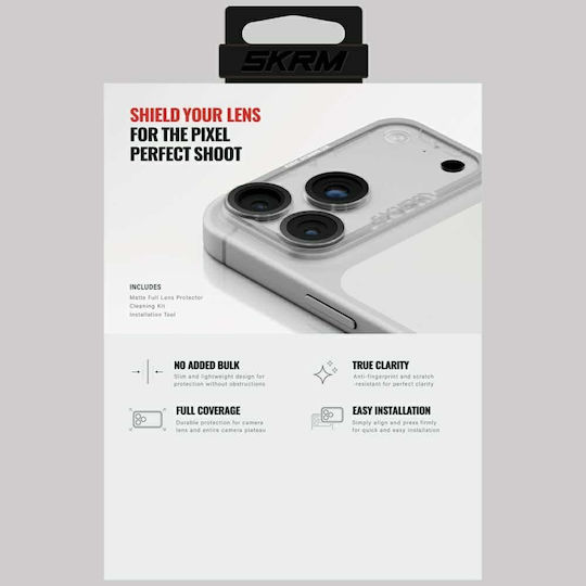 Skinarma Protecție Cameră Tempered Glass Gray pentru iPhone 17 Pro Max