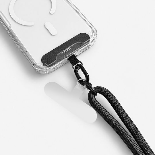 Etteri Neck Strap For Mobile Phones Black