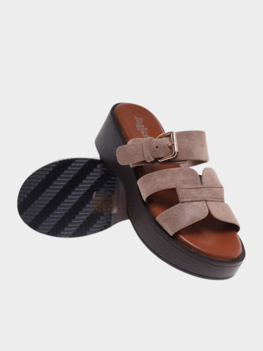 Women's Flat Sandals Beige